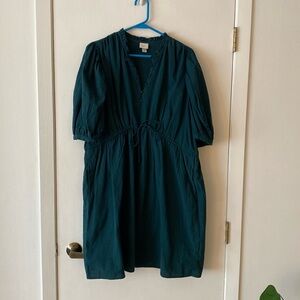 Dark Green Cotton Dress - A New Day (Target)